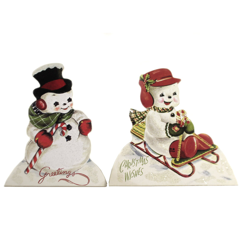 (46138) Playful Snowmen Dummy Boards