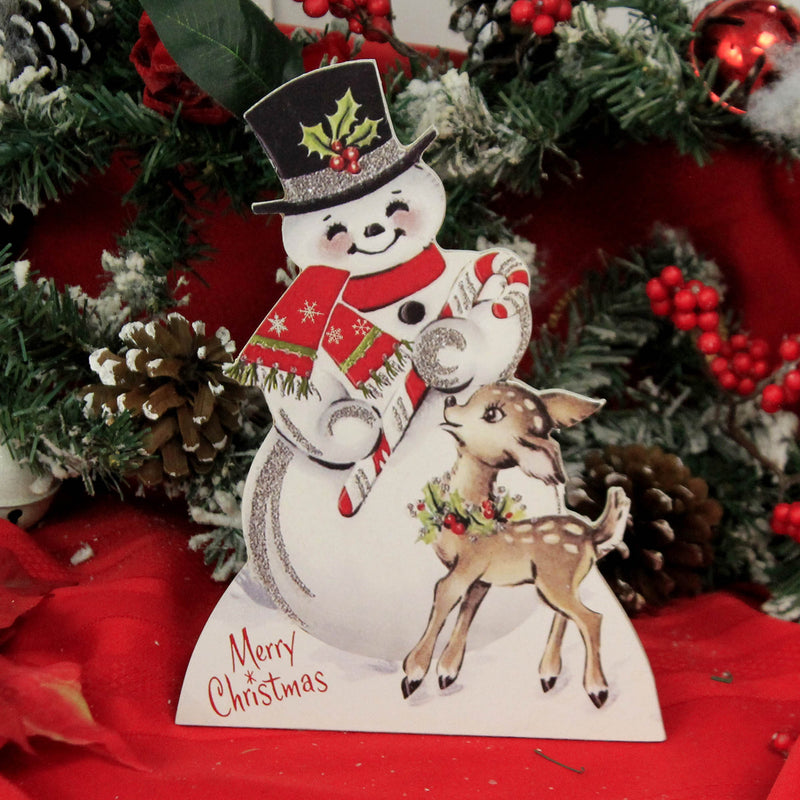 Christmas Sparkle Snowman & Deer - - SBKGifts.com