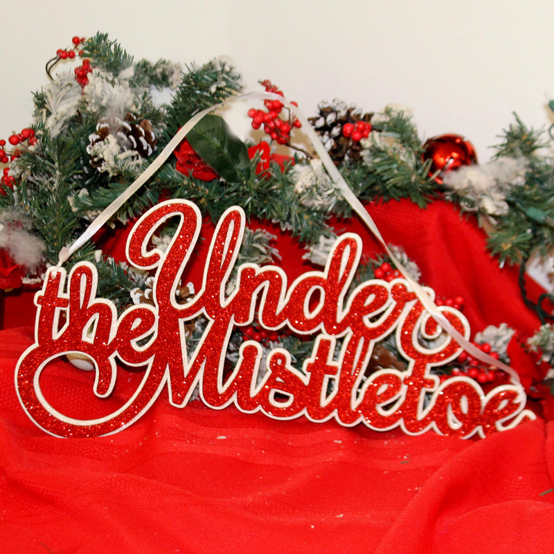 Christmas Under The Mistletoe Sign - - SBKGifts.com