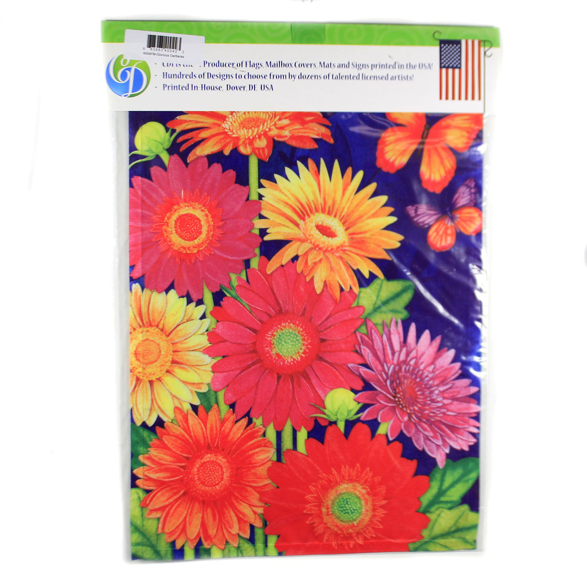 Home & Garden Glorious Gerberas Garden Flag - - SBKGifts.com