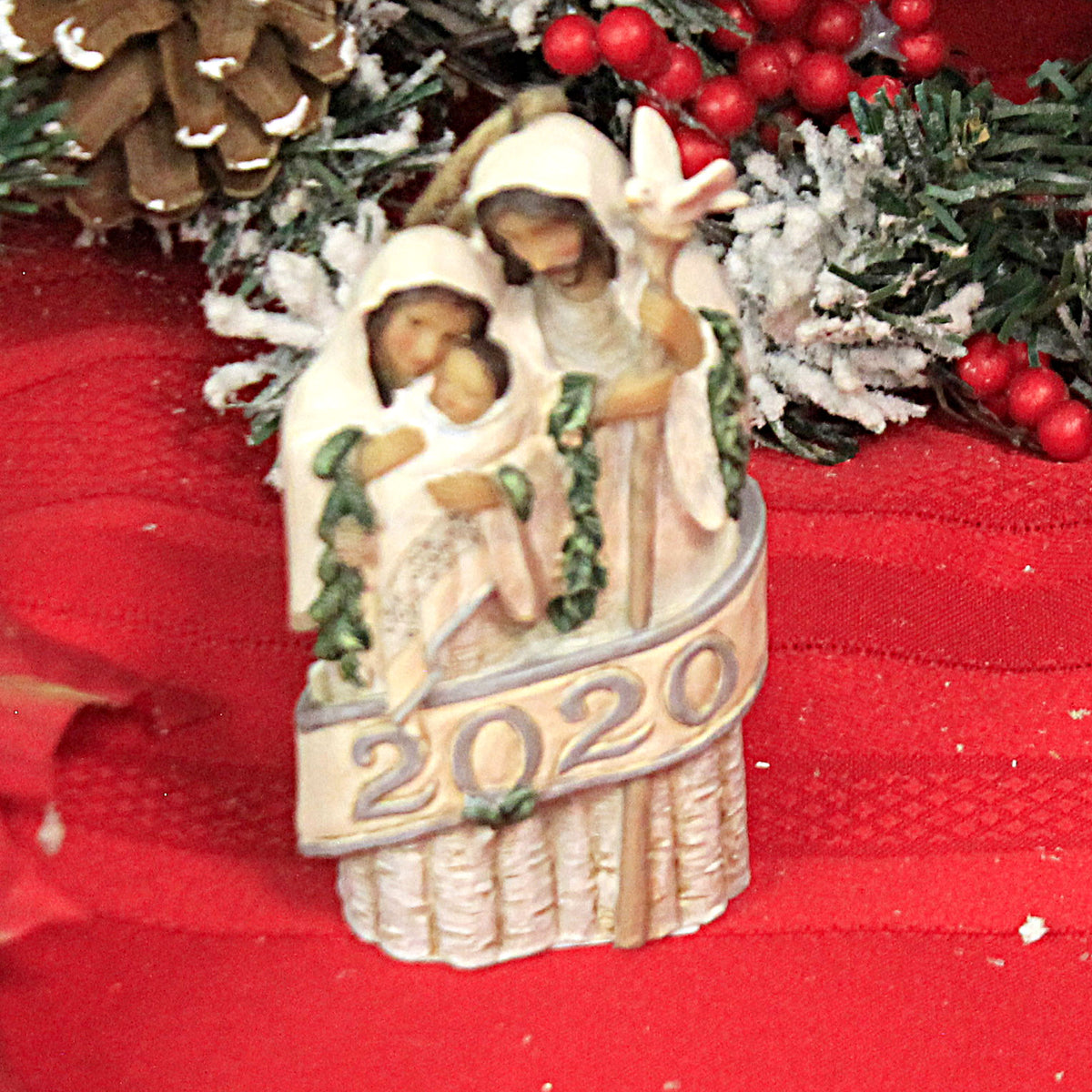 Jim Shore Holy Family Dated Ornament - - SBKGifts.com