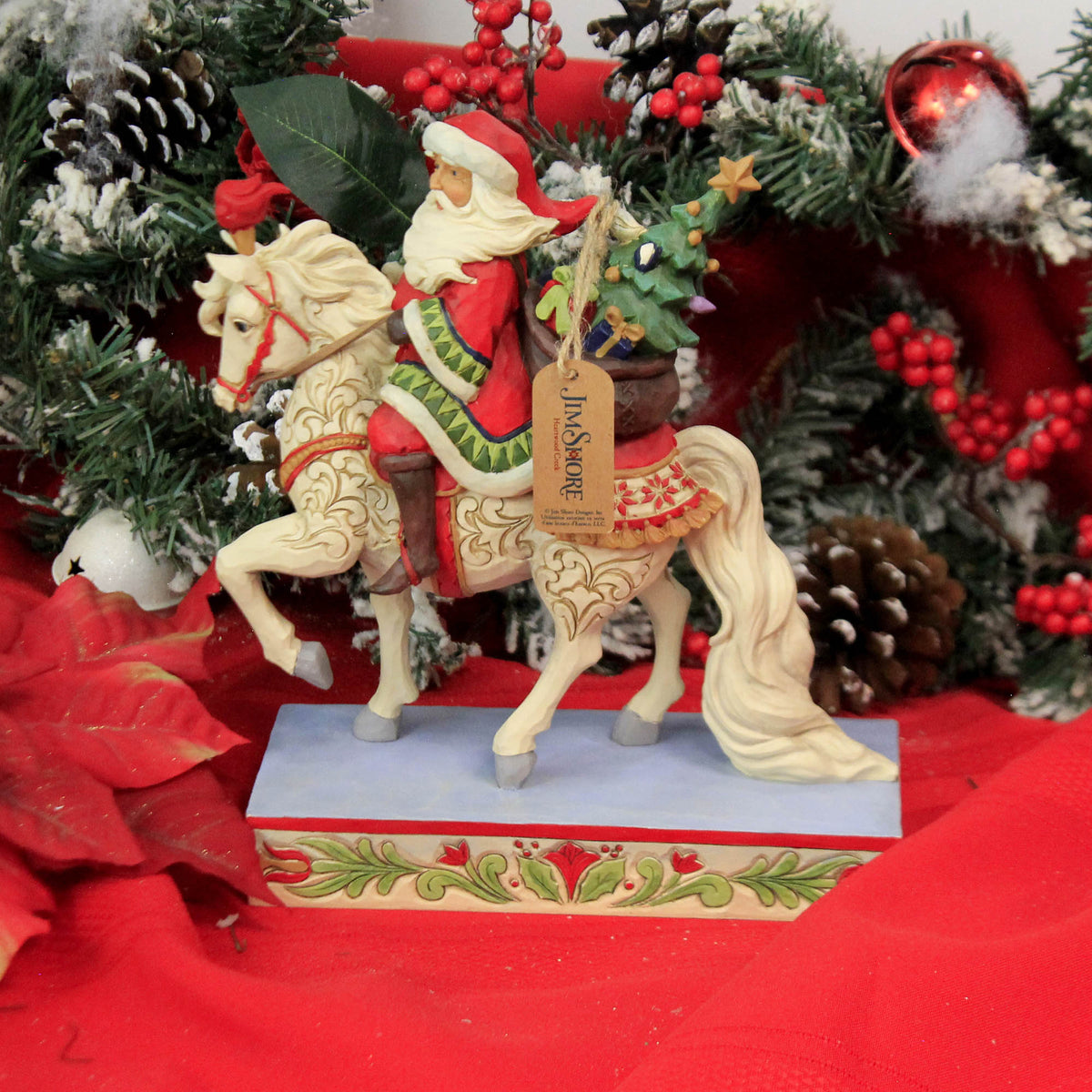 Jim Shore Seasonal Steed - - SBKGifts.com