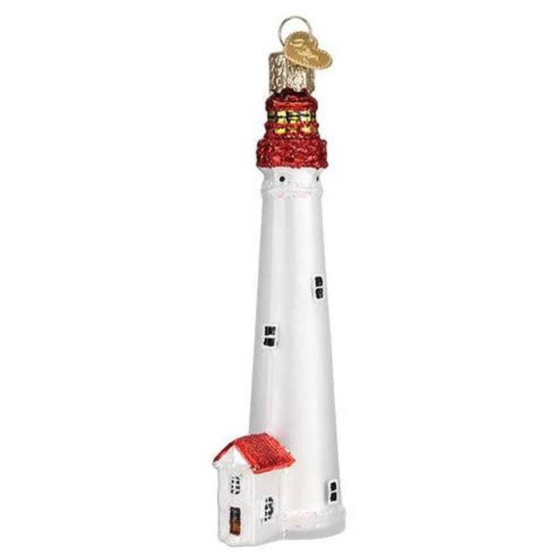 (46267) Old World Christmas Cape May Lighthouse, 4.50 Inch, New Jersey Southern Shore 20115