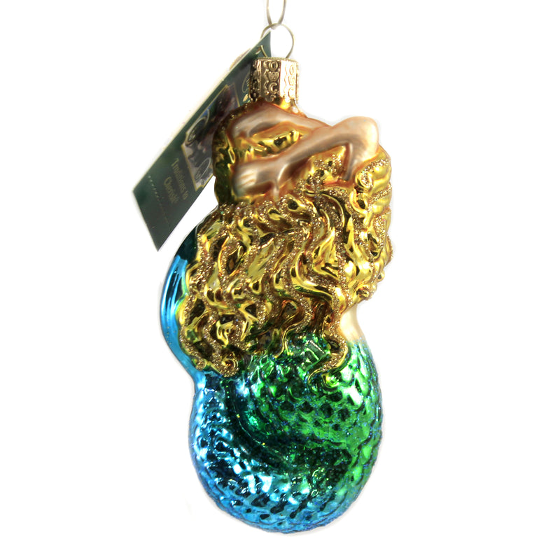Old World Christmas Seashell Mermaid - - SBKGifts.com