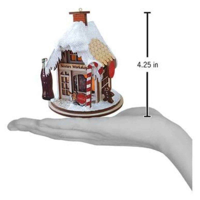 Ginger Cottages Santa's Workshop Cottage - - SBKGifts.com