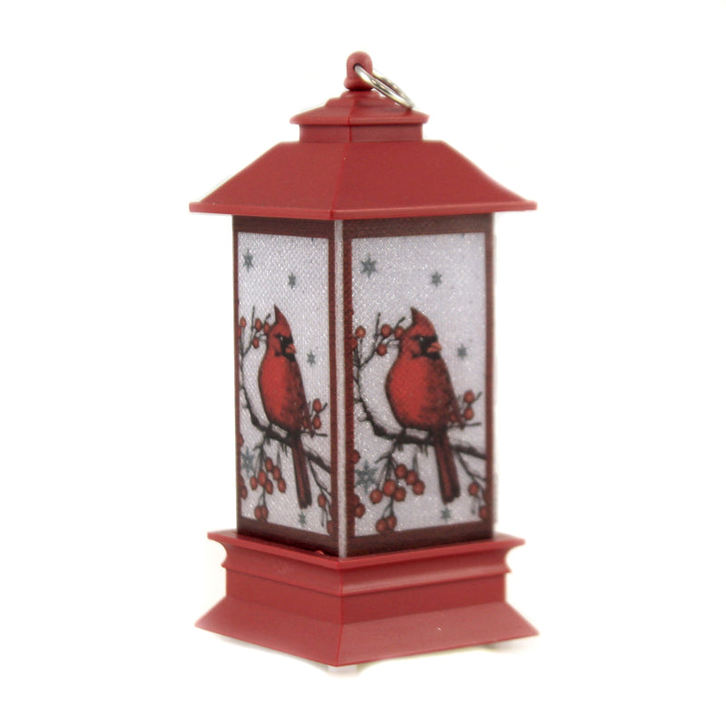 Holiday Ornament Lantern With Cardinal - - SBKGifts.com