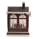 Christmas Gingerbread House Swirl Led - - SBKGifts.com