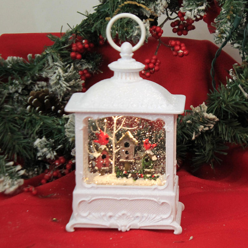 Christmas Led Swirl Bird Houses Lantern - - SBKGifts.com
