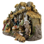 Christmas Nativity With Stable - - SBKGifts.com