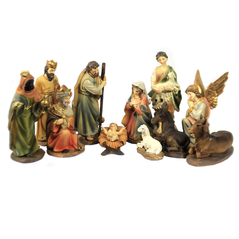 Christmas Nativity  W/ Kings & Shepherd Holy Family Shepherd Boy 34997