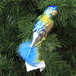 Golden Bell Collection Turquoise & Gold Parrot Clip On - - SBKGifts.com