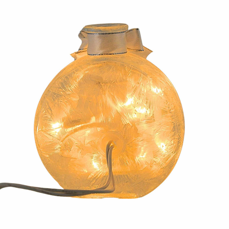 Stony Creek Silver Anniversary Pre-Lit Jar - - SBKGifts.com