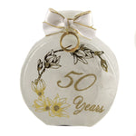 Stony Creek Golden Anniversary Pre-Lit Jar Glass 50 Years Gaa0217