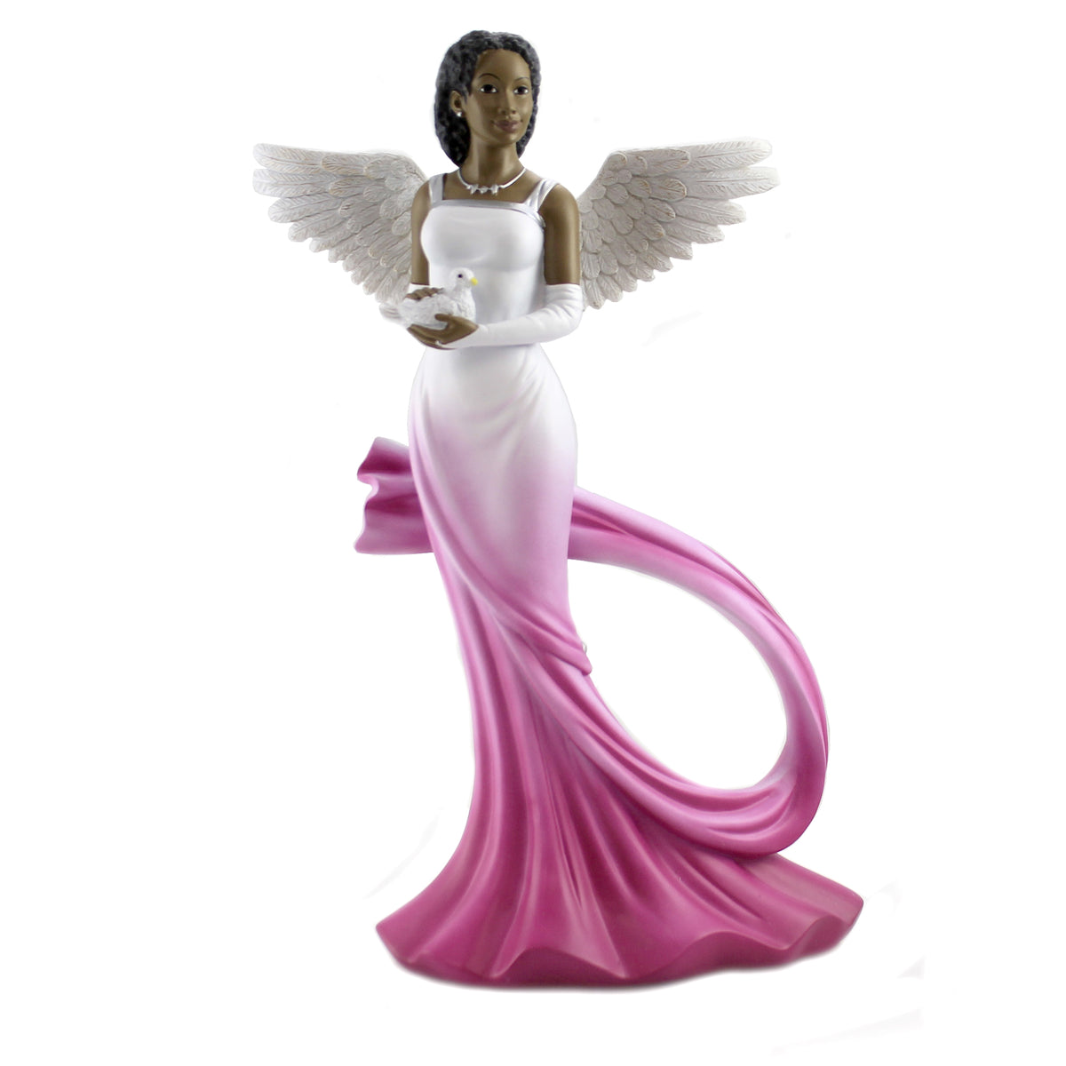 (46661) Angel With Fuchsia Sash