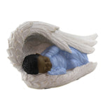 Black Art Baby Boy Angle Wings - - SBKGifts.com