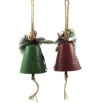 Christmas Metal Bell Ornaments - - SBKGifts.com