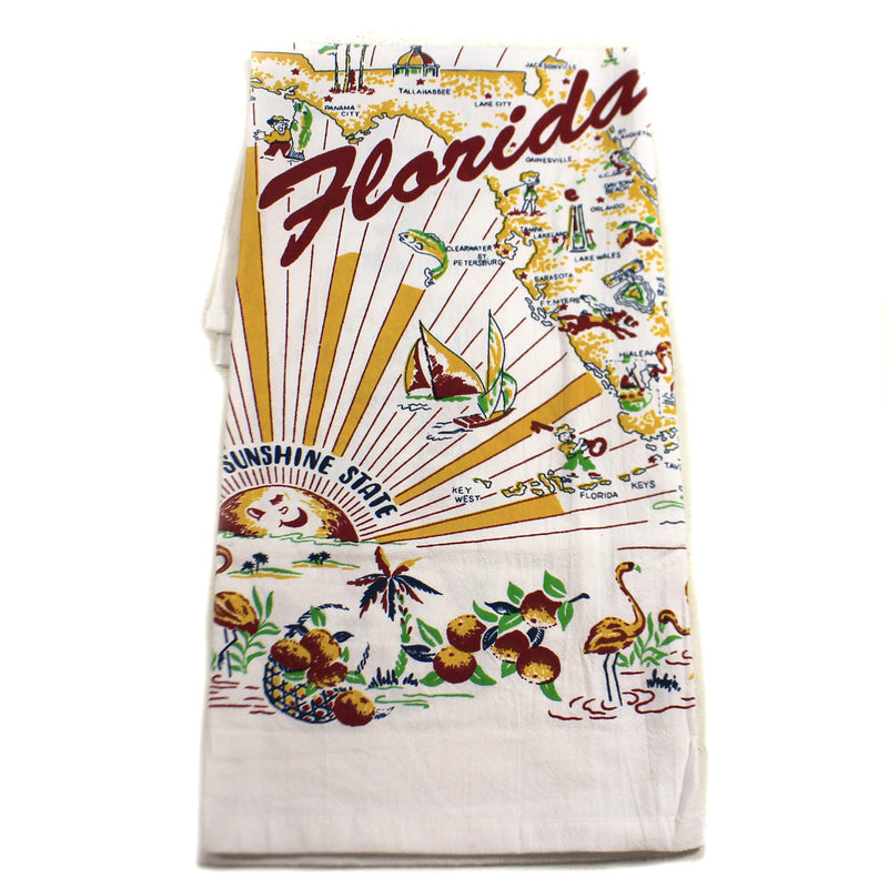 Decorative Towel State Of Florida Souvenir - - SBKGifts.com