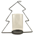Christmas Metal Christmas Tree Metal Candle Holder 53785L (46983)