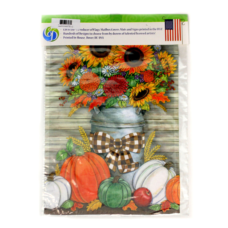 Home & Garden Sunflower Milk Can Flag - - SBKGifts.com
