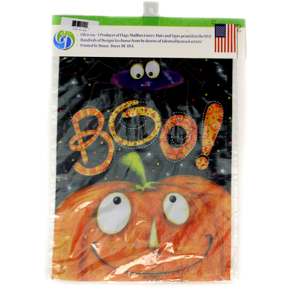 Home & Garden Boo Spider Flag - - SBKGifts.com