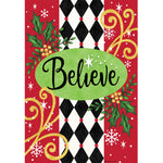 Home & Garden Believe Flag Polyester Double Sided 4434Fm