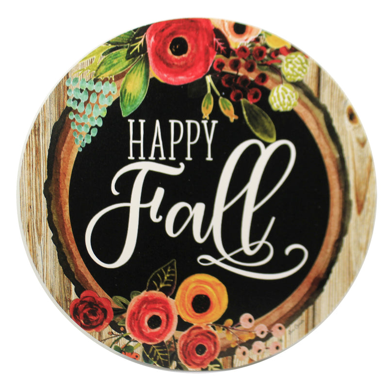 Home & Garden Fall Floral Wreath Stepping Stone Pvc Autumn 4389St (47058)