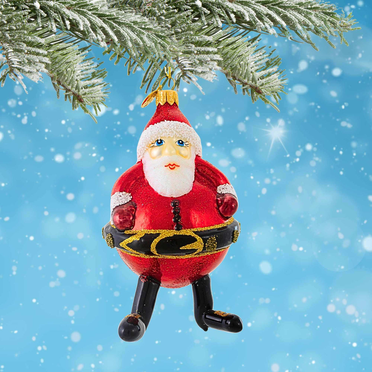 Morawski Standing Roly Poly Santa - - SBKGifts.com