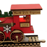 Ginger Cottages Santa's Np Express Engine - - SBKGifts.com