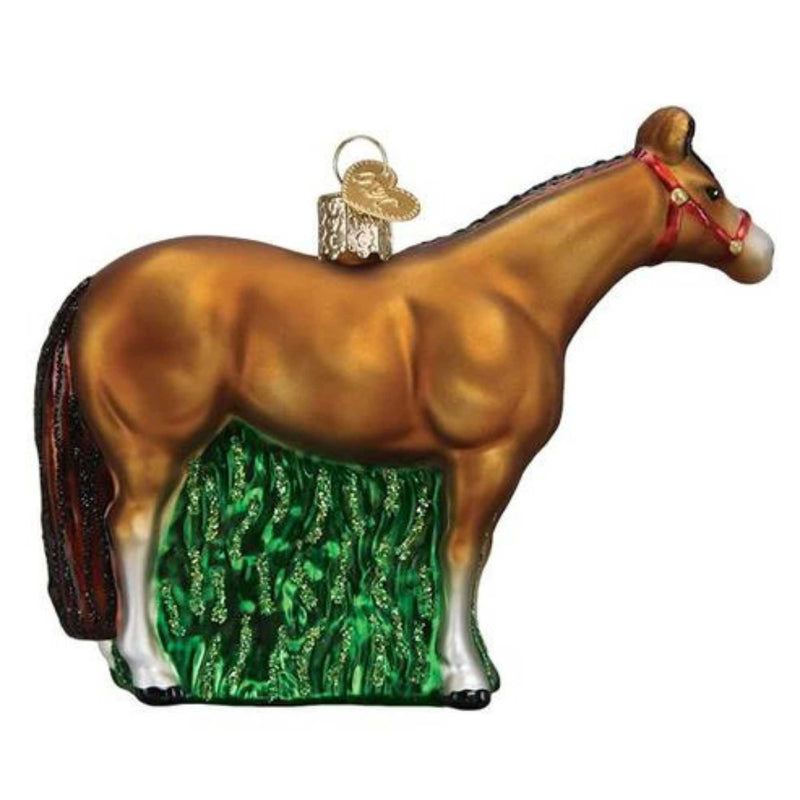 Old World Christmas Quarter Horse - - SBKGifts.com