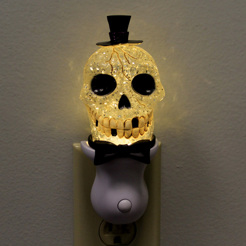 Halloween Skull Nighlight - - SBKGifts.com
