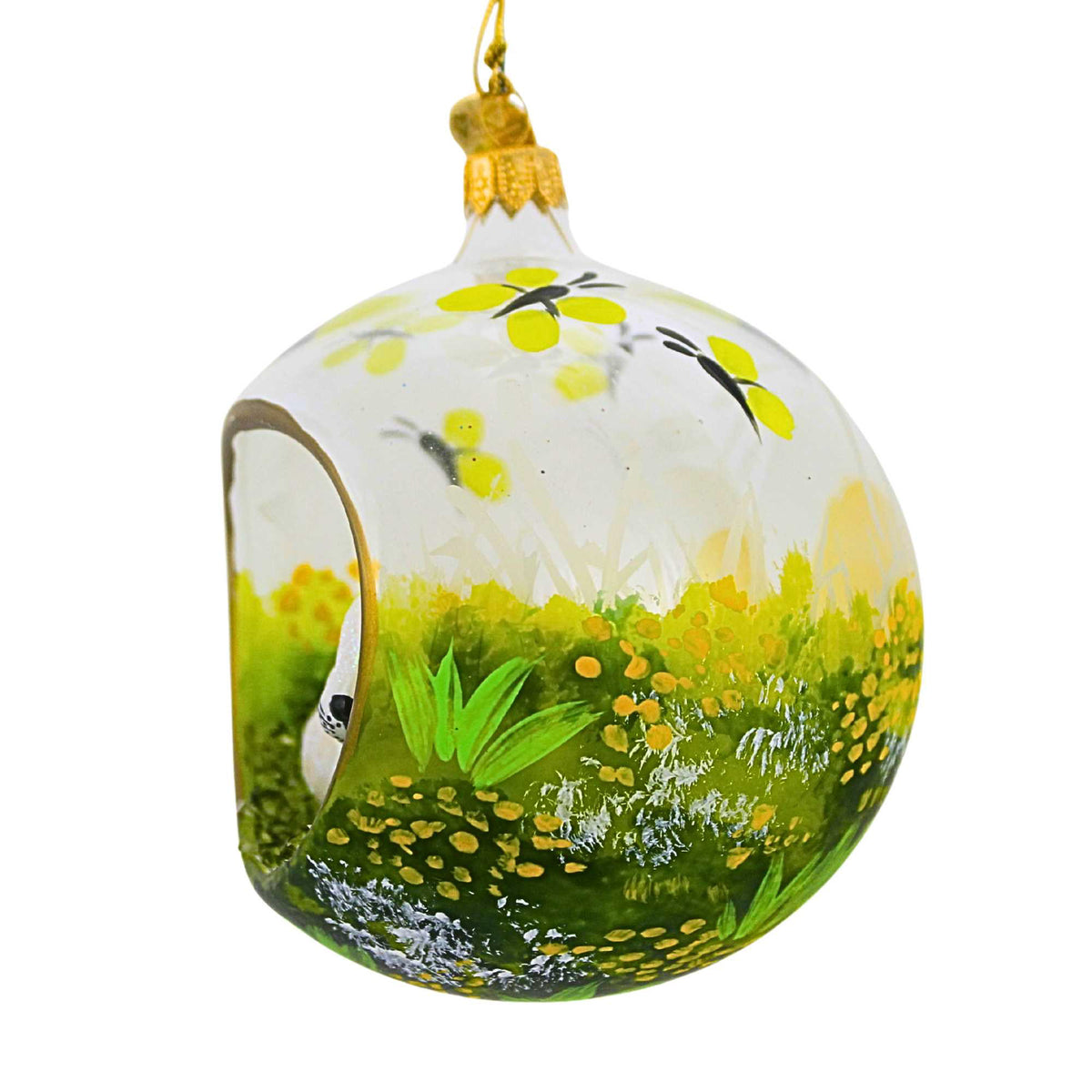 Morawski Bunny In Meadow Diorama - - SBKGifts.com