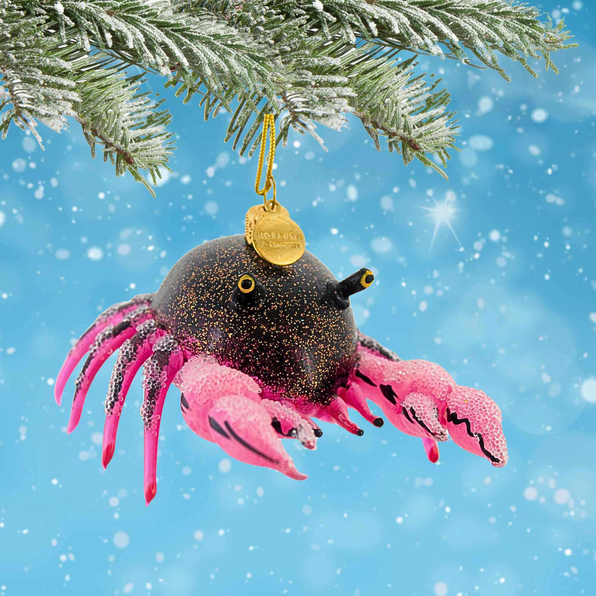 Morawski Fuchsia & Purple Crab - - SBKGifts.com