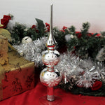 Christina's World Silver Tree Topper With Daisies - - SBKGifts.com