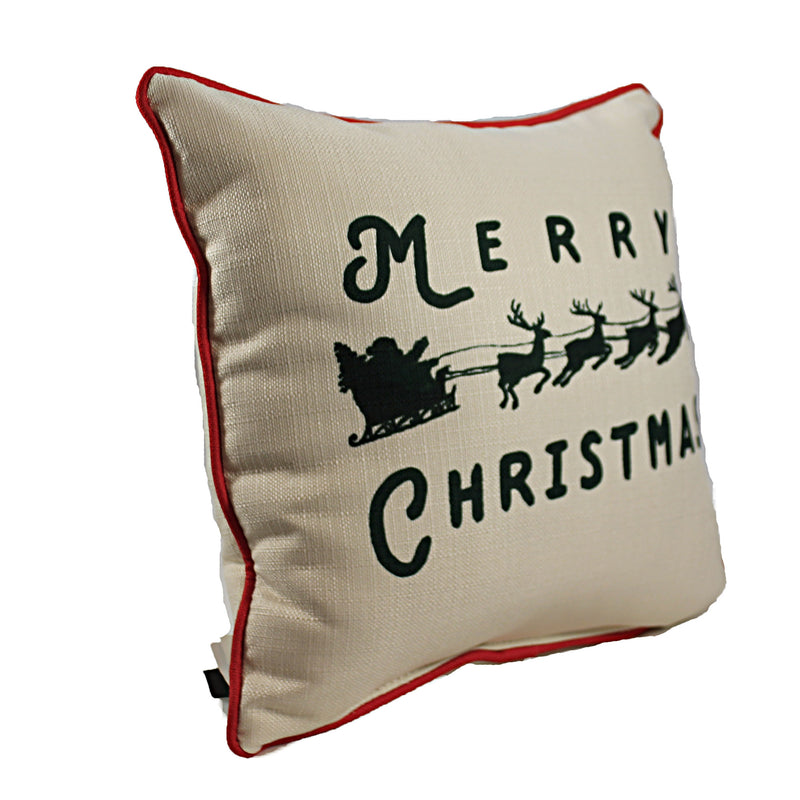 Little Birdie Merry Christmas Santa  Pillow - - SBKGifts.com