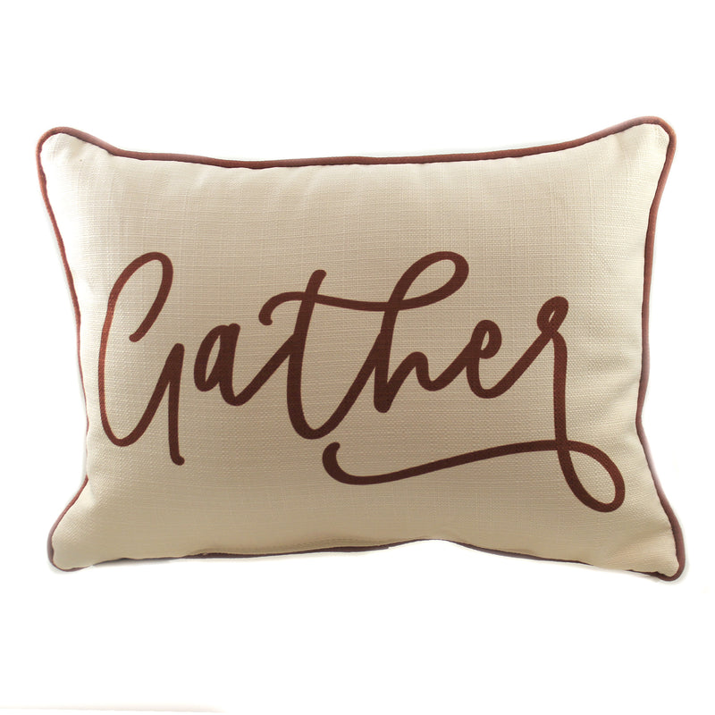 Fall Gather Pillow Fabric Thanksgiving Home Decor Fal0034 (47273)