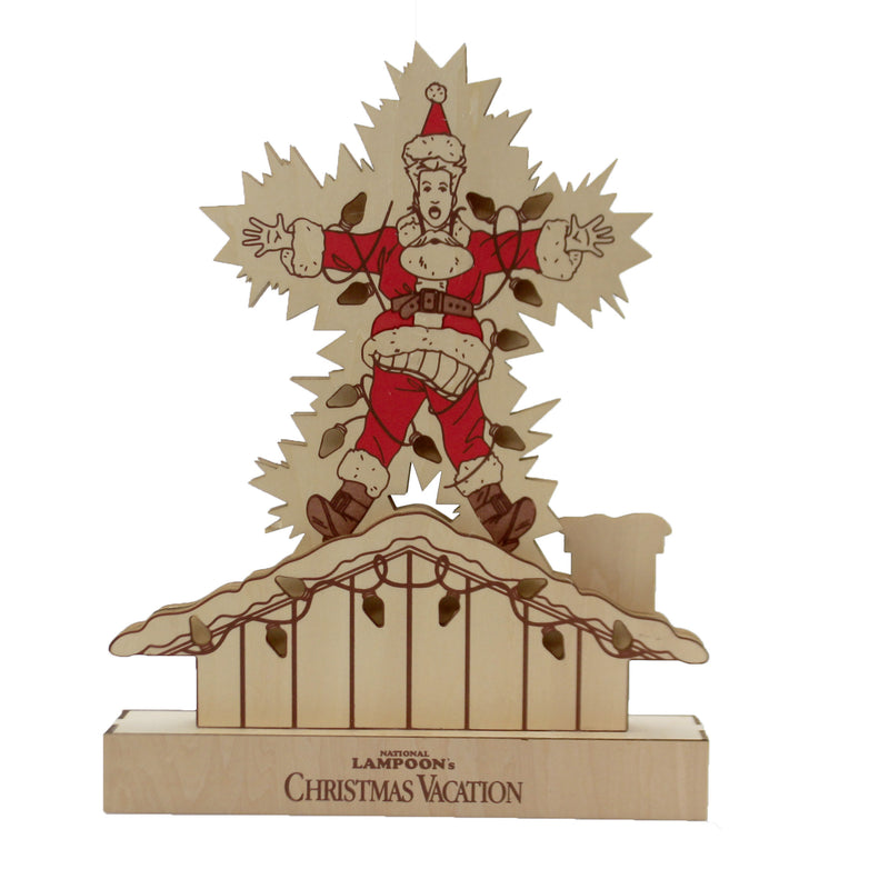 Licensed Lit National Lampoon Laser Cut Wood Christmas Vacation 6006914 (47292)