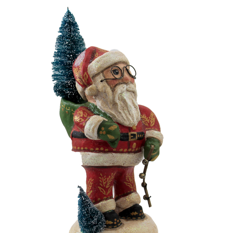 Charles Mcclenning Santa With Bells - - SBKGifts.com