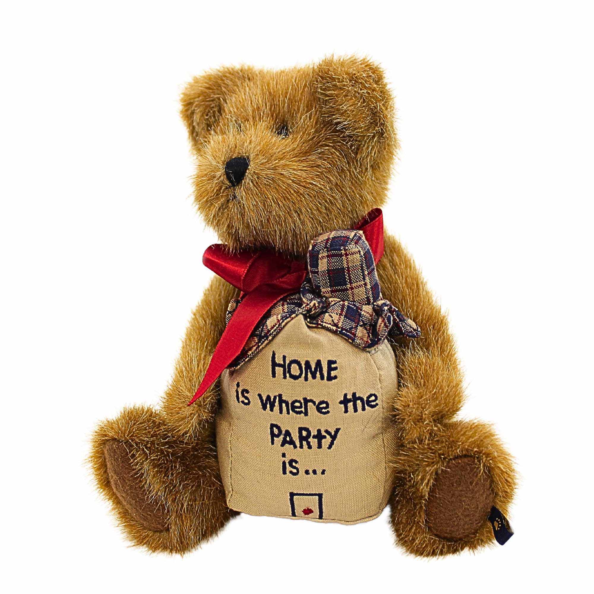 8.00 Inch Home Reunion Bear Exclusive Party House 96305Hr 4731