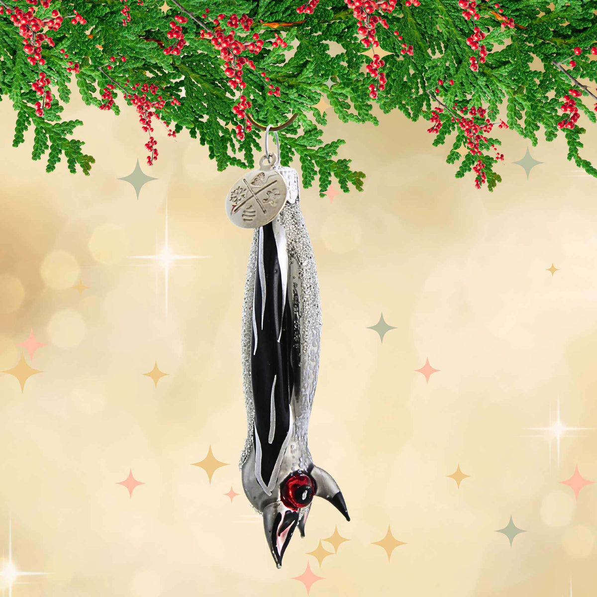 Morawski Black And Silver Mini Bat - - SBKGifts.com