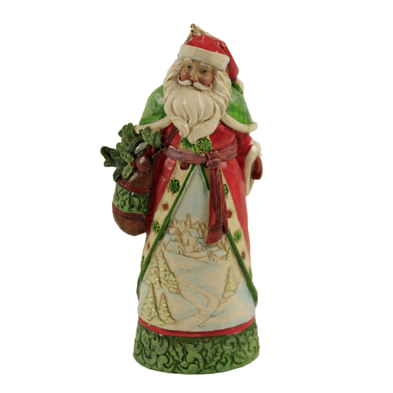 (47385) Santa With Winter Scene