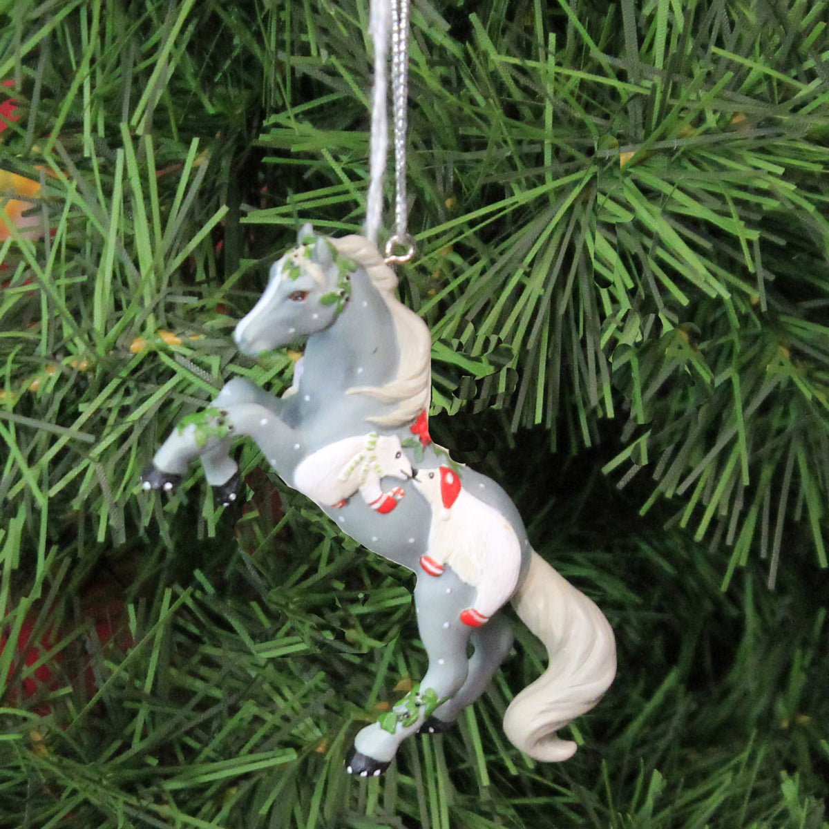 Trail Of Painted Ponies Mistletoe Kisses Ornament - - SBKGifts.com