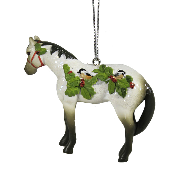 Trail Of Painted Ponies Winter Feathers Ornament - - SBKGifts.com