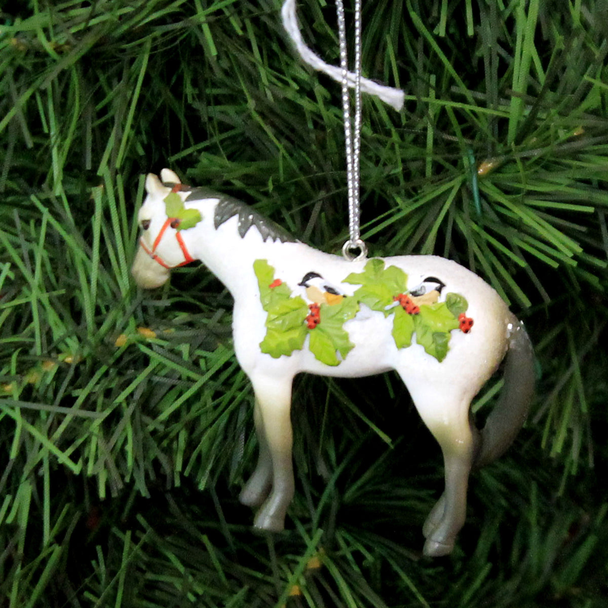 Trail Of Painted Ponies Winter Feathers Ornament - - SBKGifts.com