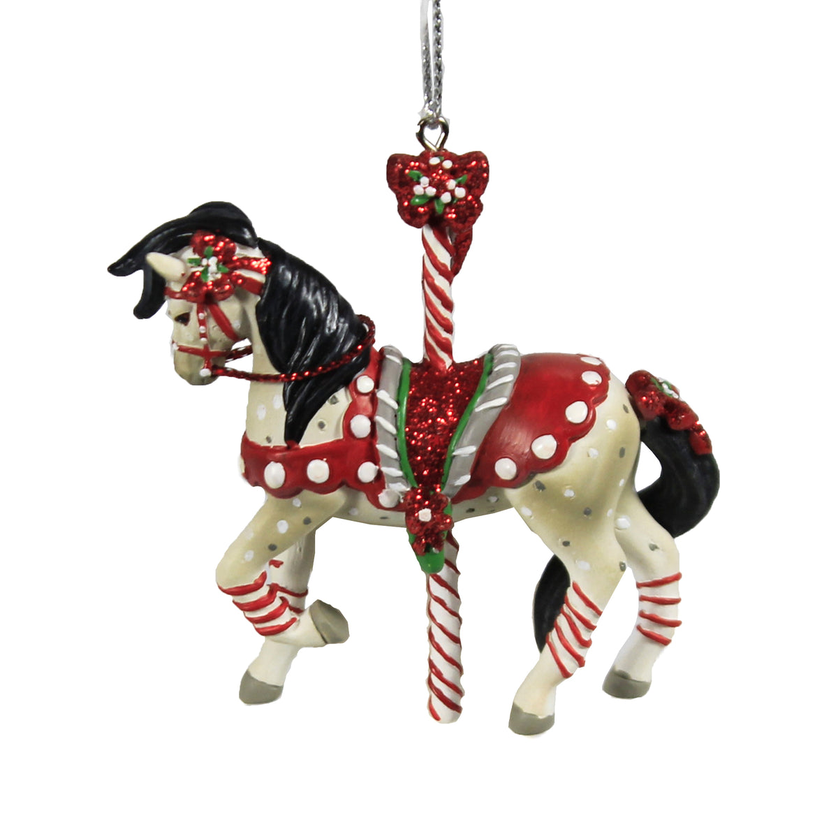 Trail Of Painted Ponies Peppermint Sticks Ornament - - SBKGifts.com