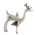 Morawski White & Silver Reindeer - - SBKGifts.com
