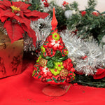 Morawski Christmas Floral Table Topper - - SBKGifts.com