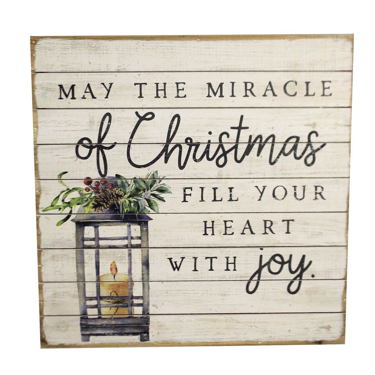(47595) Miracle Of Christmas Plaque