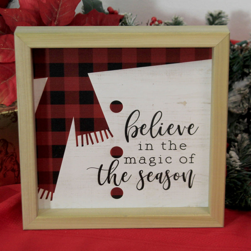 Christmas Believe In The Magic Plaque. - - SBKGifts.com