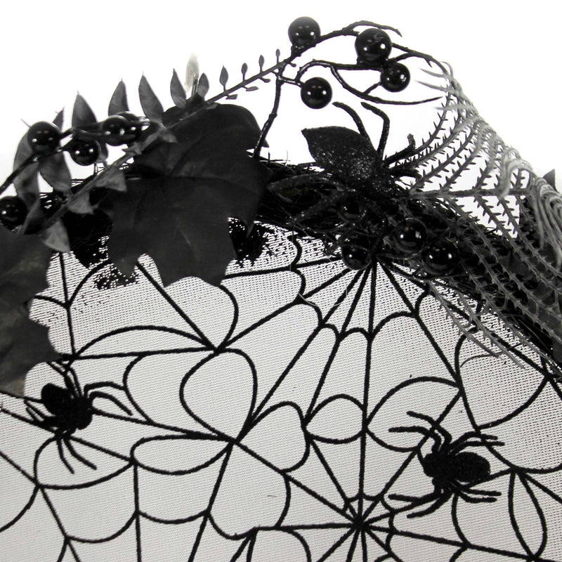 Halloween Spider Web Wreath - - SBKGifts.com