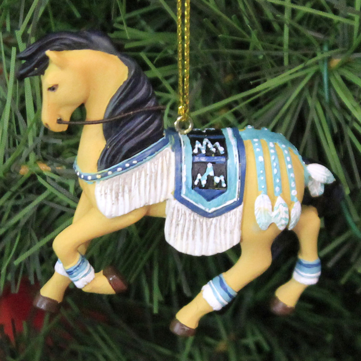 Trail Of Painted Ponies Turquoise Princess Ornament - - SBKGifts.com